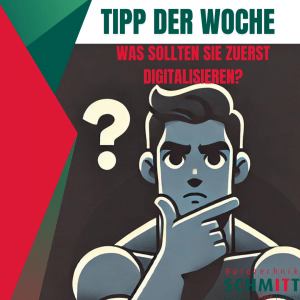 Erfahren Sie, welche fünf Prozesse Sie in Ihrem Unternehmen zuerst digitalisieren sollten, um Effizienz und Wettbewerbsfähigkeit zu steigern. Entdecken Sie die Vorteile eines Dokumentenmanagementsystems (DMS).